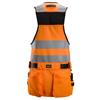 Snickers 4230 Orange/Black AllroundWork High-Visibility Tool Vest